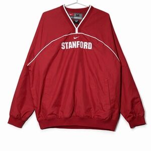 Vintage 90s Nike Stanford University Center Swoosh Pullover Sweatshirt Size M